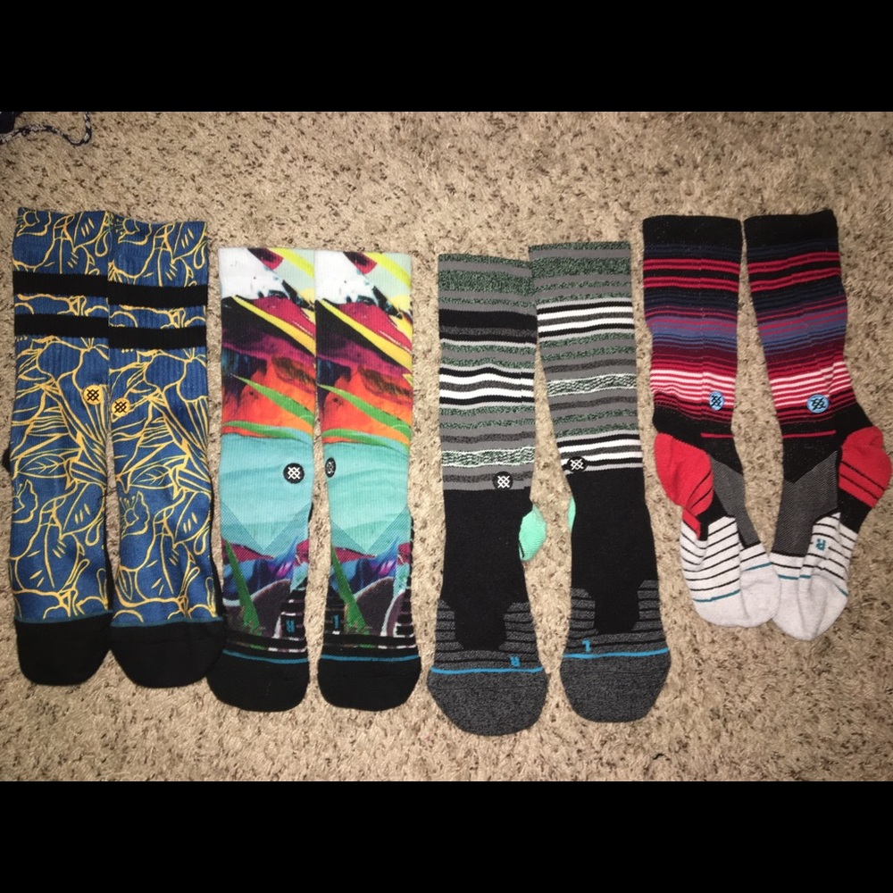 Bundle of athletic Stance socks